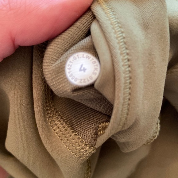 Lululemon Align High-Rise 8” Short Bronze Green 4 - Picture 6 of 8